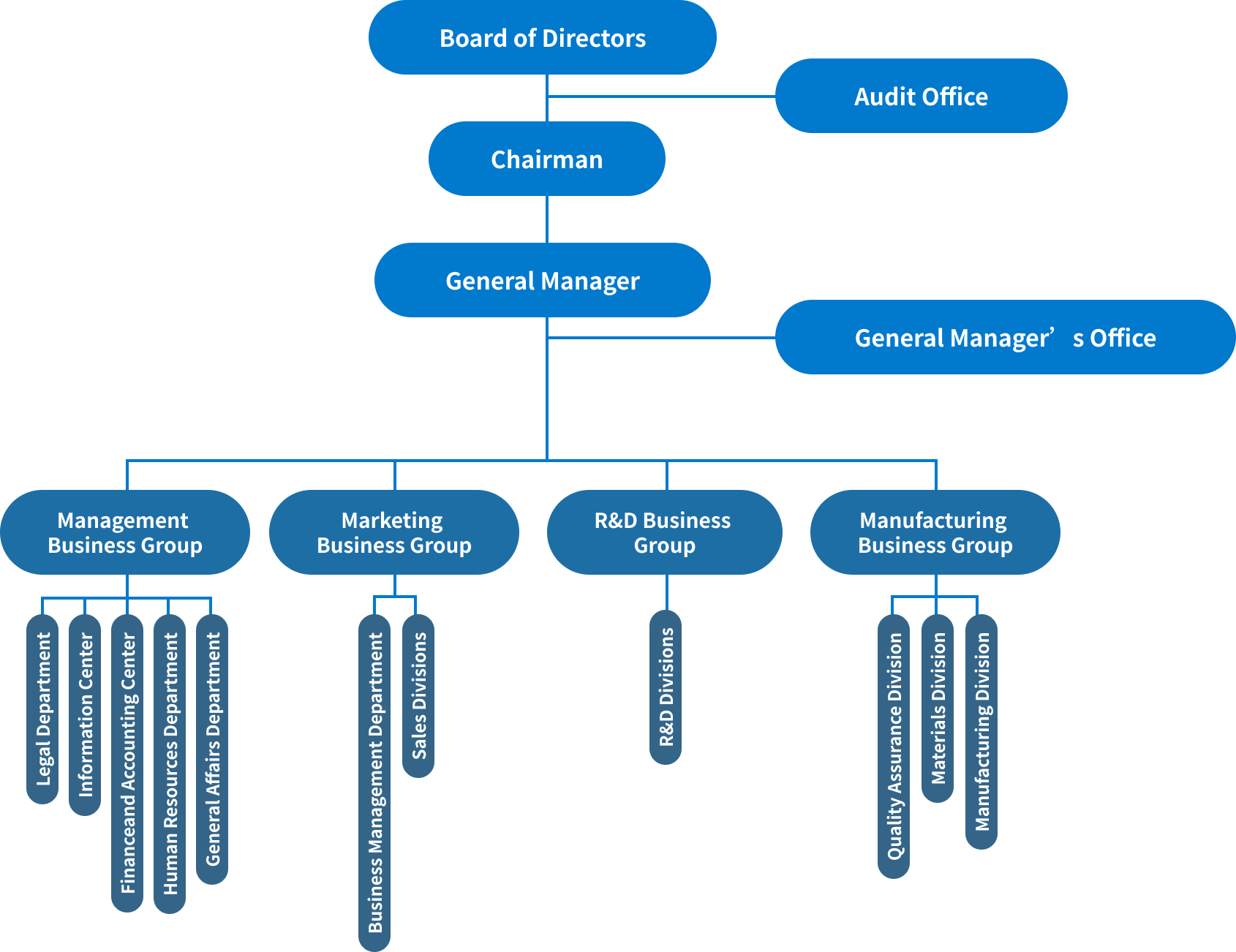 Corporate Structure and Management Team